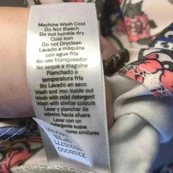 Multicolored Embellished Knee-Length Dress - Picture 7 of 16